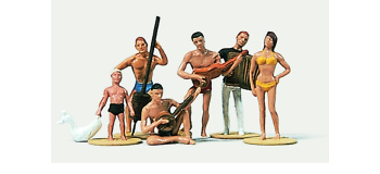 MERTEN FIGURINES 212174 - Musiciens sur la plage - Merten