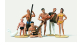 MERTEN FIGURINES 212174 - Musiciens sur la plage - Merten