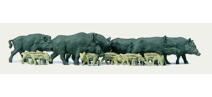 Merten figurines Sangliers