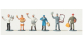 Figurine MERTEN 0270800 Vendeurs et porteurs