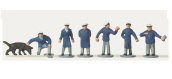 FIGURINE MERTEN 0272246 Policiers avec chiens