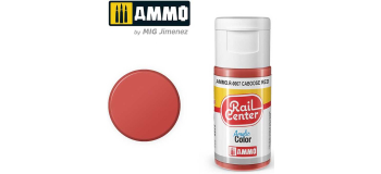 AMMO.R-0007 - AMMO.R-0007 - Rouge Fourgon, Peinture acrylique Rail Center, 15 ml - Mig Jimenez