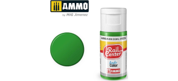 AMMO.R-0036 - AMMO.R-0036 - Vert Signal, Peinture acrylique Rail Center, 15 ml - Mig Jimenez