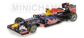 Maquette : MINICHAMPS MINI100132222 - Red Bull RB8 Vettel