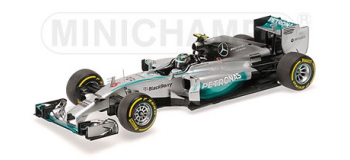Maquette : MINICHAMPS - MINI110140406 - Mercedes W05 Rosberg