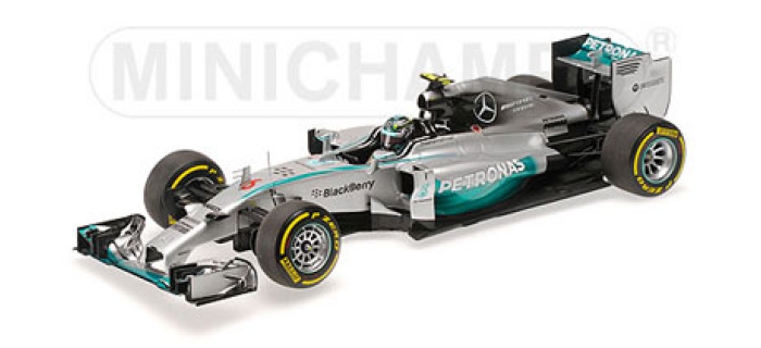 MERCEDES F1 W05 n°6 1er GP F1 Australie 2014 Nico Rosberg Spark 1/43