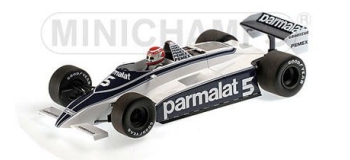 Maquette : MINICHAMPS - MINI100132222 - Brabham Ford BT49C 