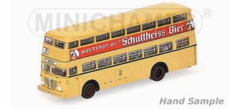 Maquette : MINICHAMPS - MINI169071082 - Büssing D2U Doppeldecker