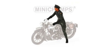 Maquette : MINICHAMPS - MINI312321350 - Lawrence chiffre Brough Superior SS100 intègre 1932