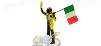 Maquette : MINICHAMPS - MINI312960146 - Figurine Rossi GP125