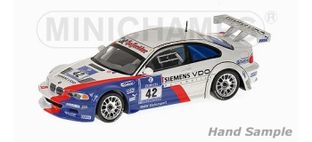 Maquette : MINICHAMPS - MINI444042342 - BMW M3 GTR 2004