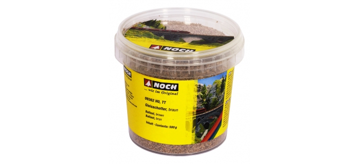 NOCH NO 09362 - Ballast brun, 500 g 