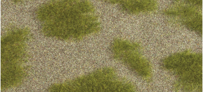NO 07474 - Tapis Mini Natur + Steppe herbeuse, 25 x 25 cm - Noch