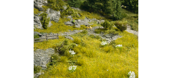 NO 07474 - Tapis Mini Natur + Steppe herbeuse, 25 x 25 cm - Noch