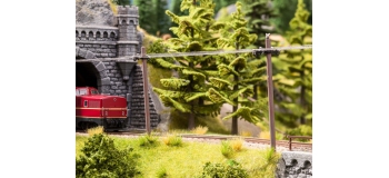 Modélisme ferroviaire : NOCH NO 113160 - Poteaux télégraphiques 
