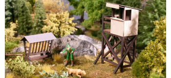 NO 67137 - Mirador d'affût et Mangeoire, ech O - Noch