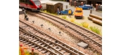 Modélisme ferroviaire : NOCH NO13610 - Set de support guides pour transmission filaires