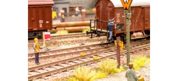 Modélisme ferroviaire : NOCH NO13626 - Set de sabots d'enrayage 