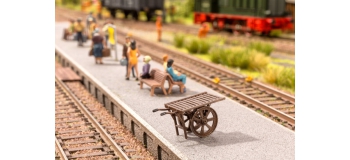 Modélisme ferroviaire : NOCH NO13700 - Chariot de quai 