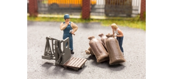 Modélisme ferroviaire : NOCH NO13720 - Bascule à céréales 