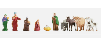 NO 65620 - Coffret à thème Figurines crèche de Noël - Noch