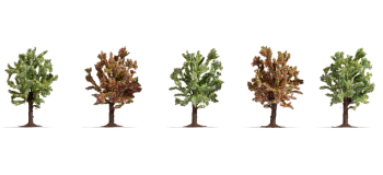 NO 25615 - Arbres fruitiers en fleurs 8 cm, 5 pcs - Noch