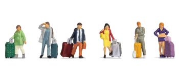 NO 15223 - Voyageurs avec valises - Noch