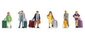 NO 36223 - Voyageurs avec valises - Noch