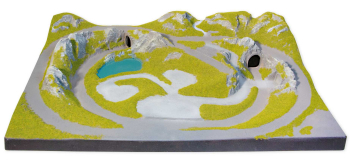 NO 87041 - Plateau décor, réseau préformé 