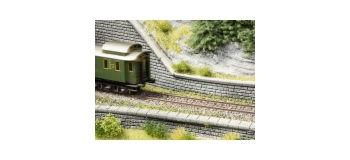 Modélisme ferroviaire : NOCH NO 14236 - bords de mur, 5 pièces