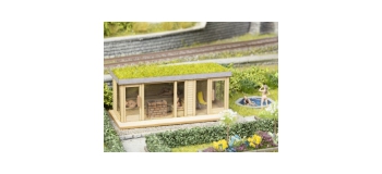 Modélisme ferroviaire : NO 14397 - Sauna avec vue extérieur