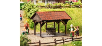 train électrique : NOCH NO 14375 - Laser-Cut Puit sous abri 