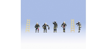 Modélisme ferroviaire : NOCH NO 15023 - Figurines Pompiers de France