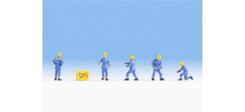 Modélisme ferroviaire : NOCH NO 15025 - THW (Service de secours technique)