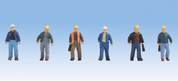 Modélisme ferroviaire : NOCH NO 15057 - Ouvriers de chantiers