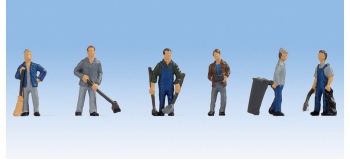 Modélisme ferroviaire : NOCH NO 15116 - Service d'entretien du batiment