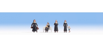 Modélisme ferroviaire : NOCH NO 15400 - Religieuses