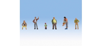 Modélisme ferroviaire : NOCH NO36561 - Figurines Pause-pipi