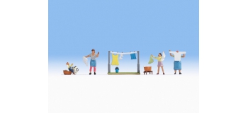 Modélisme ferroviaire : NOCH NO 15570 - Jour de lessive