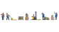NO 35060 - Magasiniers, 3D-Master - Noch
