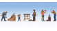 Noch 15616 figurines Miniatures Noch Faire du petit bois