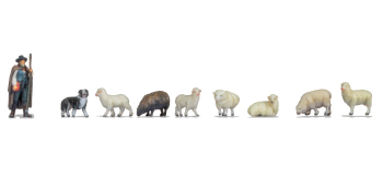 NO 35740 - Moutons et berger, 3D-Master - Noch