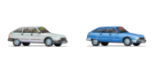 NO 44603 - 2 Citroën GSA, bleu et gris - Noch