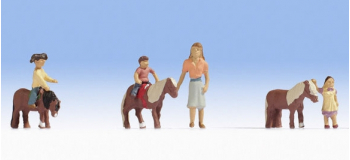 Modélisme ferroviaire : NOCH NO 15635 - Promenade en poneys