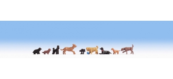 Modélisme ferroviaire : NOCH NO 15719 - Chiens