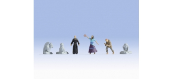 Modélisme ferroviaire : NOCH NO 15802 - Figurines Le bossu et la belle fille