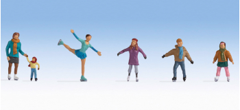 Noch 15824 figurines Miniatures Noch Patinage
