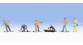 Modélisme ferroviaire : NOCH NO 15826 - Snowboardeurs