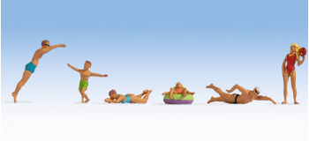 NOCH 15849 figurines Miniatures Noch Lors de la baignade