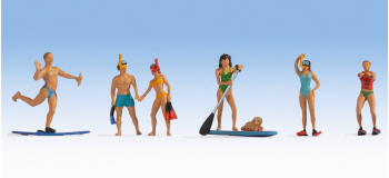 Noch 15854 figurines Miniatures Noch Sportifs aquatiques